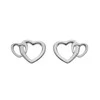 Hot Diamonds Sidabrinis heart earrings Sidabrinis Whisper SWE006