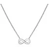 Hot Diamonds Sidabrinis karoliai su Diamond Infinity Diamond Amulets DP893