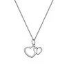 Hot Diamonds Sidabrinis Heart Necklace Sidabrinis Whisper SWP006