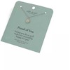 Hot Diamonds Proud of You Sidabrinis Whisper SWP009 sidabrinis pakabukas (chain, pendant)
