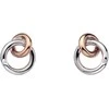 Hot Diamonds Stud auskarai Eternity Interlocking DE309