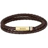 Hugo Boss Dviguba odinė apyrankė Ares 1580670