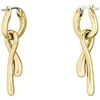Hugo Boss Fashion auksinis plated steel 2in1 earrings 1580704