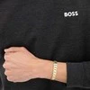 Hugo Boss Gold-plated bracelet for men Candor 1580753