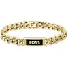 Hugo Boss Auksuota apyrankė vyrams Kassy Emblem 1580680