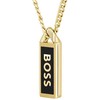 Hugo Boss Paauksuotas vyriškas karoliai Kassy Emblem 1580678