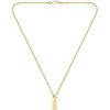 Hugo Boss Paauksuotas vyriškas karoliai Kassy Emblem 1580678