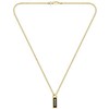 Hugo Boss Paauksuotas vyriškas karoliai Kassy Emblem 1580678