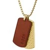 Hugo Boss Gold Plated Necklace Military Badges Devon 1580835