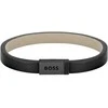 Hugo Boss Jace 1580337 modern juodas leather bracelet