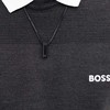 Hugo Boss Juodas men´s steel pakabukas Candor 1580750