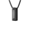 Hugo Boss Juodas men´s steel pakabukas Candor 1580750