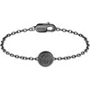 Hugo Boss Juodas steel bracelet Double B 1580764M