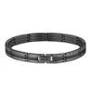 Hugo Boss Juodas steel bracelet for men Brooks 1580804