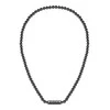 Hugo Boss Juodas plieno karoliai su Sphere karoliukais 1580657