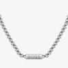 Hugo Boss Juodas plieno karoliai su Sphere karoliukais 1580657