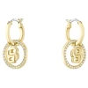 Hugo Boss Luxury auksinis-plated earrings 2in1 Double B 1580821