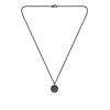 Hugo Boss Men´s juodas steel pakabukas Double B 1580762