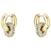 Hugo Boss Modern auksinis plated 2in1 earrings Live Precious 1580759