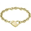 Hugo Boss Romantic auksinis plated bracelet for women Dinya 1580419