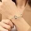 Hugo Boss Romantic solid bracelet with crystals Honey Boundless 1580723