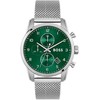 Hugo Boss Laikrodis BOSS 1513938. Kwarcowy, Kolor žalia. Mężczyzna.