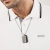 Hugo Boss Plieninis vėrinys su kariniais ženklais „Devon 1580760“