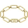 Hugo Boss Stilinga paauksuota apyrankė Double B 1580628