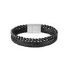 Hugo Boss Triple juodas bracelet for men Sphere 1580786
