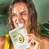 Iroha Nature Drėkinamoji veido kaukė Iroha Hydrating Face Sheet Mask Avocado & Hyaluronic Acid, su avokadu ir hialurono rūgštimi