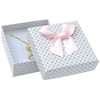 Jk Box Polka dot box for jewelry set KK-4 / A1 / A6