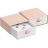Jk Box Rausvos spalvos dovanų dėžutė papuošalų rinkiniui DE-5 / A5 / A1