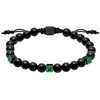 Juoda „Minecraft x Fossil“ karoliukų apyrankė JFC04861001