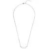 JVD Padorus sidabrinis karoliai su tikrais perlais SVLN0757SH8P145