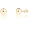 JVD Minimalist auksinis-plated stud earrings SVLE1502XH2GO