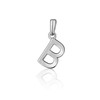 JVD Minimalist sidabrinis letter "B" pendant SVLP0948XH2000B