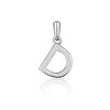 JVD Minimalist sidabrinis letter "D" pendant SVLP0948XH2000D