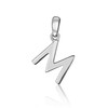 JVD Minimalist sidabrinis letter "M" pendant SVLP0948XH2000M