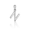 JVD Minimalist sidabrinis letter "N" pendant SVLP0948XH2000N