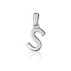 JVD Minimalist sidabrinis letter "S" pendant SVLP0948XH2000S