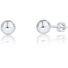 JVD Minimalist sidabrinis stud earrings SVLE1502XH200
