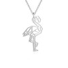 JVD Playful sidabrinis flamingo pendant SVLP0555XH20000