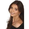 Jwl Luxury Pearls Gražūs paauksuoti auskarai su tikrais perlais 2in1 JL0771