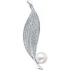 Jwl Luxury Pearls Ryški perlinė sagė Leaflet JL0701