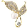 Jwl Luxury Pearls Ryški perlinė sagė su kristalais 2in1 Bilietai JL0817