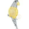 Jwl Luxury Pearls Žavinga paauksuota papūgos sagė su tikrais perlais JL0870
