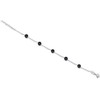 Jwl Luxury Pearls Subtili apyrankė su juodais perlais JL0753