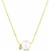 Jwl Luxury Pearls Subtilus vėrinys su baltu perlu ir žėrinčiu cirkoniu JL0860