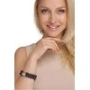 Jwl Luxury Pearls Dvigubos/dviejų eilių tikra juodo perlo apyrankė JL0599