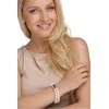 Jwl Luxury Pearls Dviguba/dviejų eilių tikroji balto perlo apyrankė JL0598